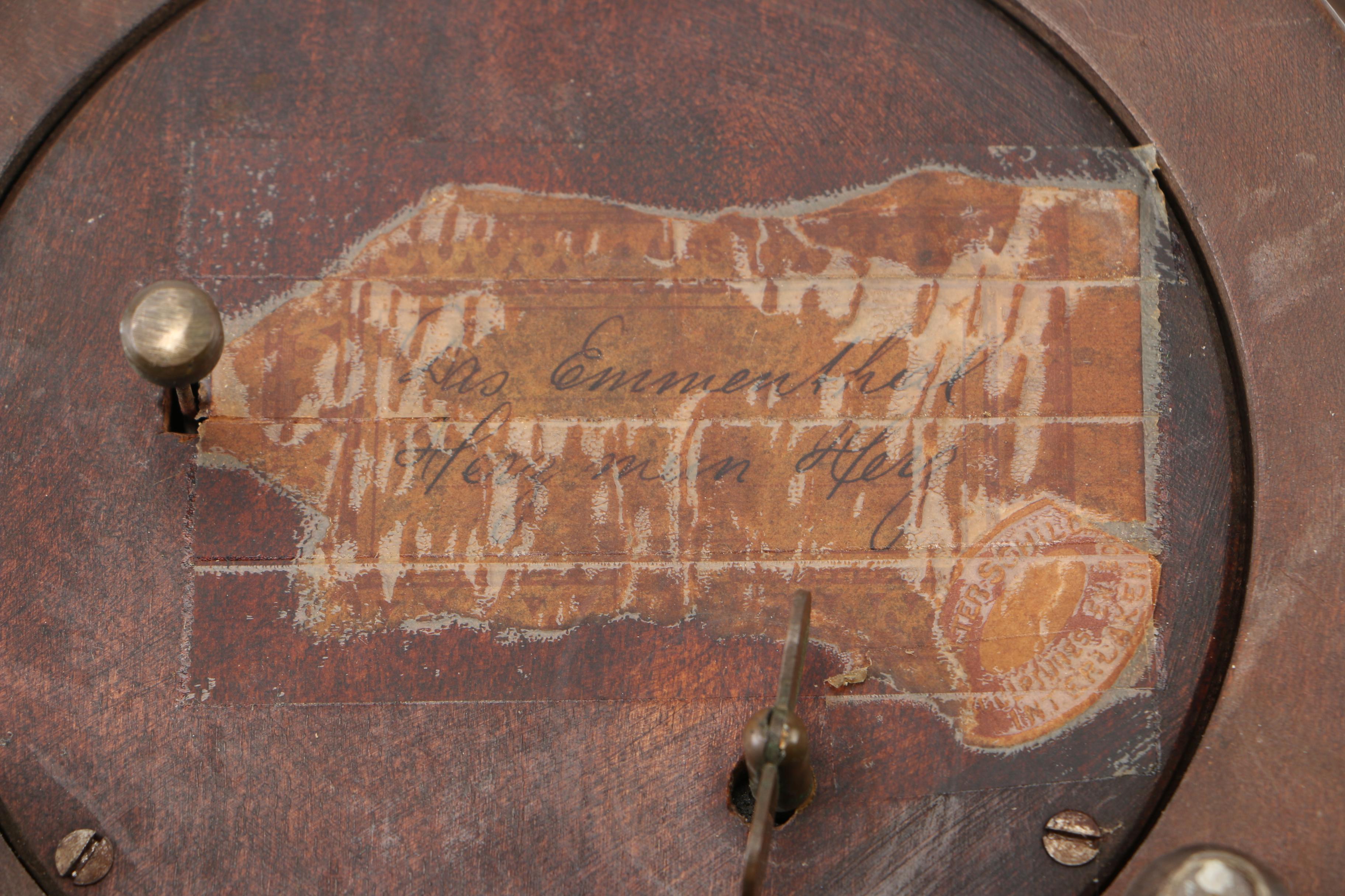 Vintage Hand-Carved Centerpiece Musical Bowl