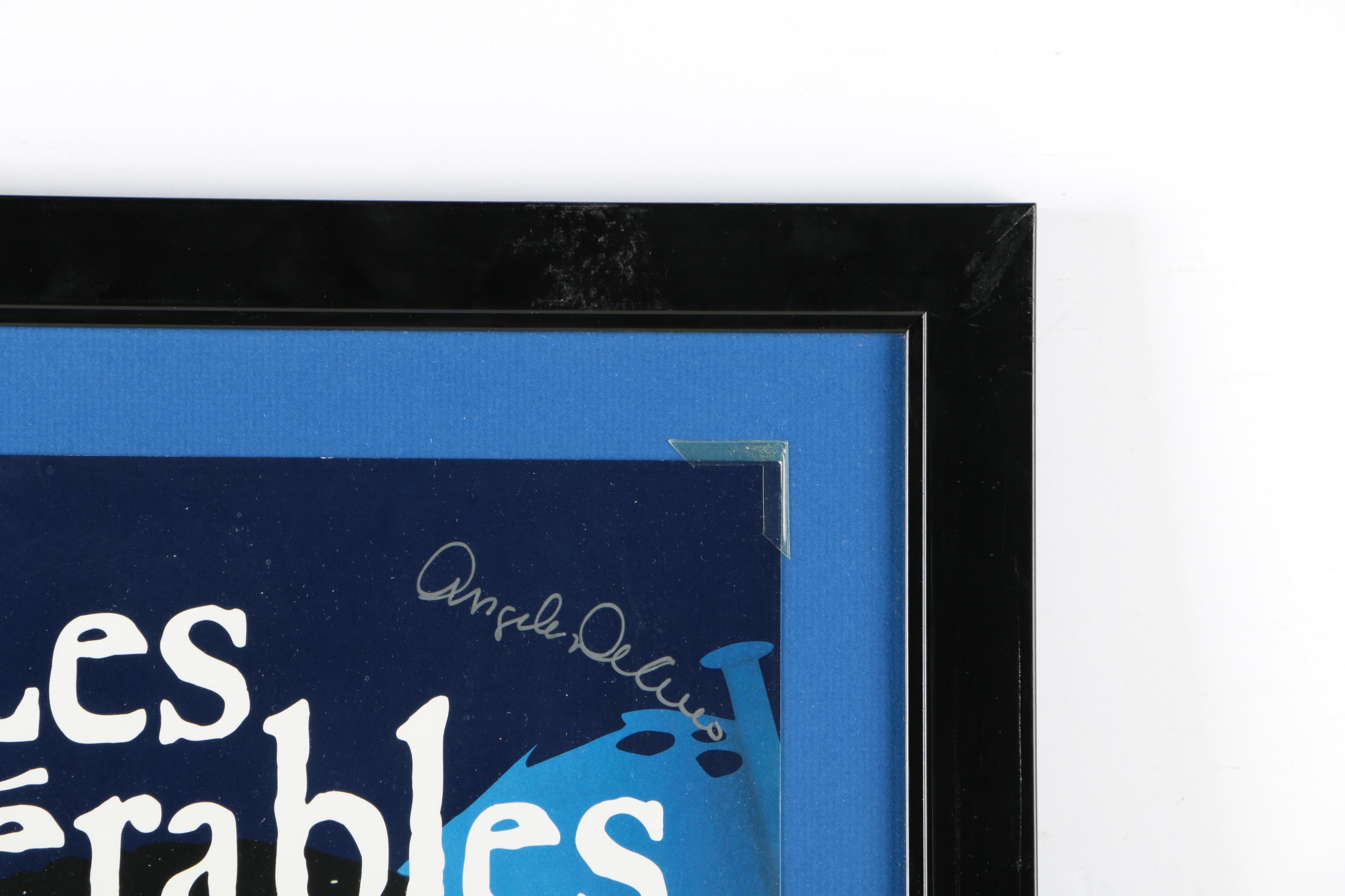 Cast Autographed "Les Miserables" Poster