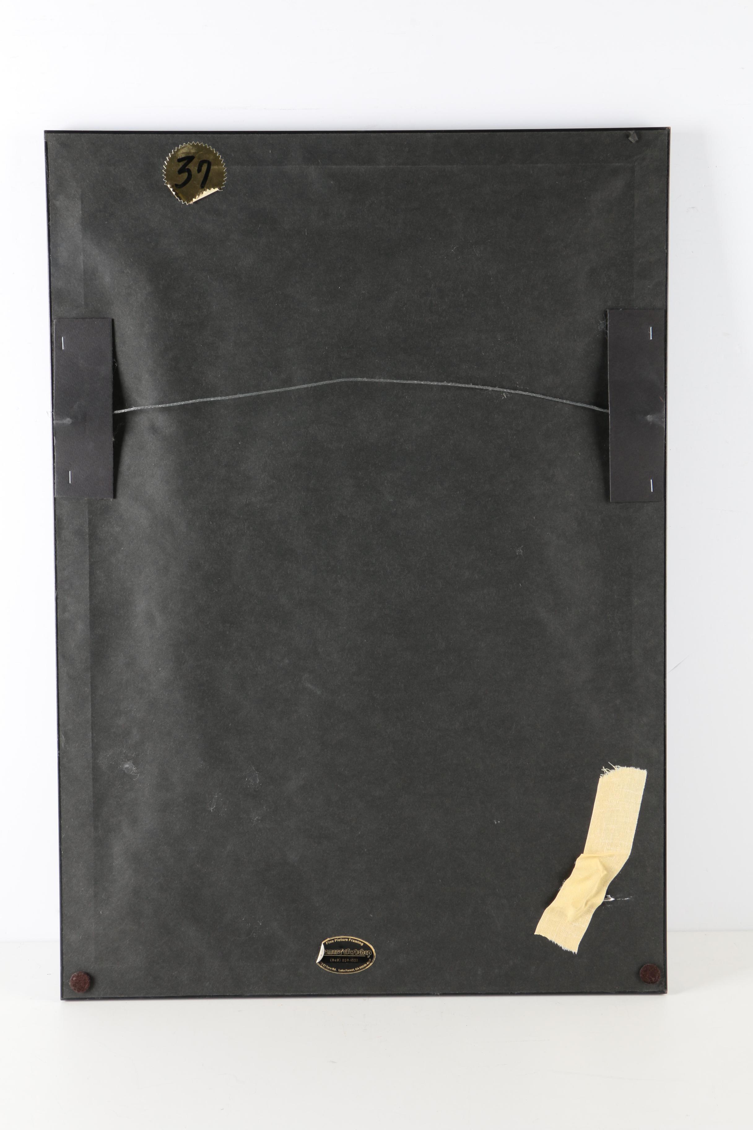 Cast Autographed "Les Miserables" Poster