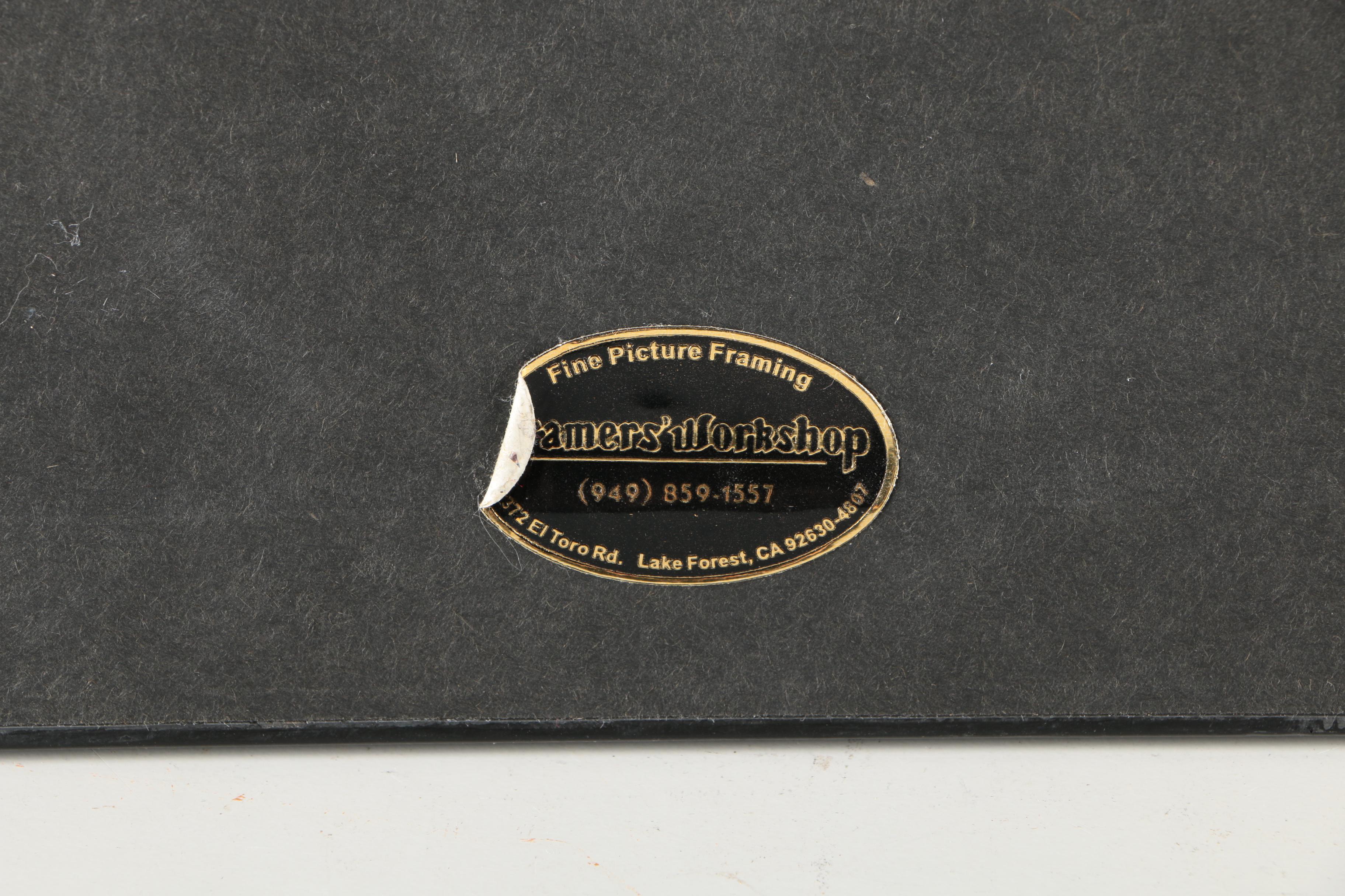 Cast Autographed "Les Miserables" Poster