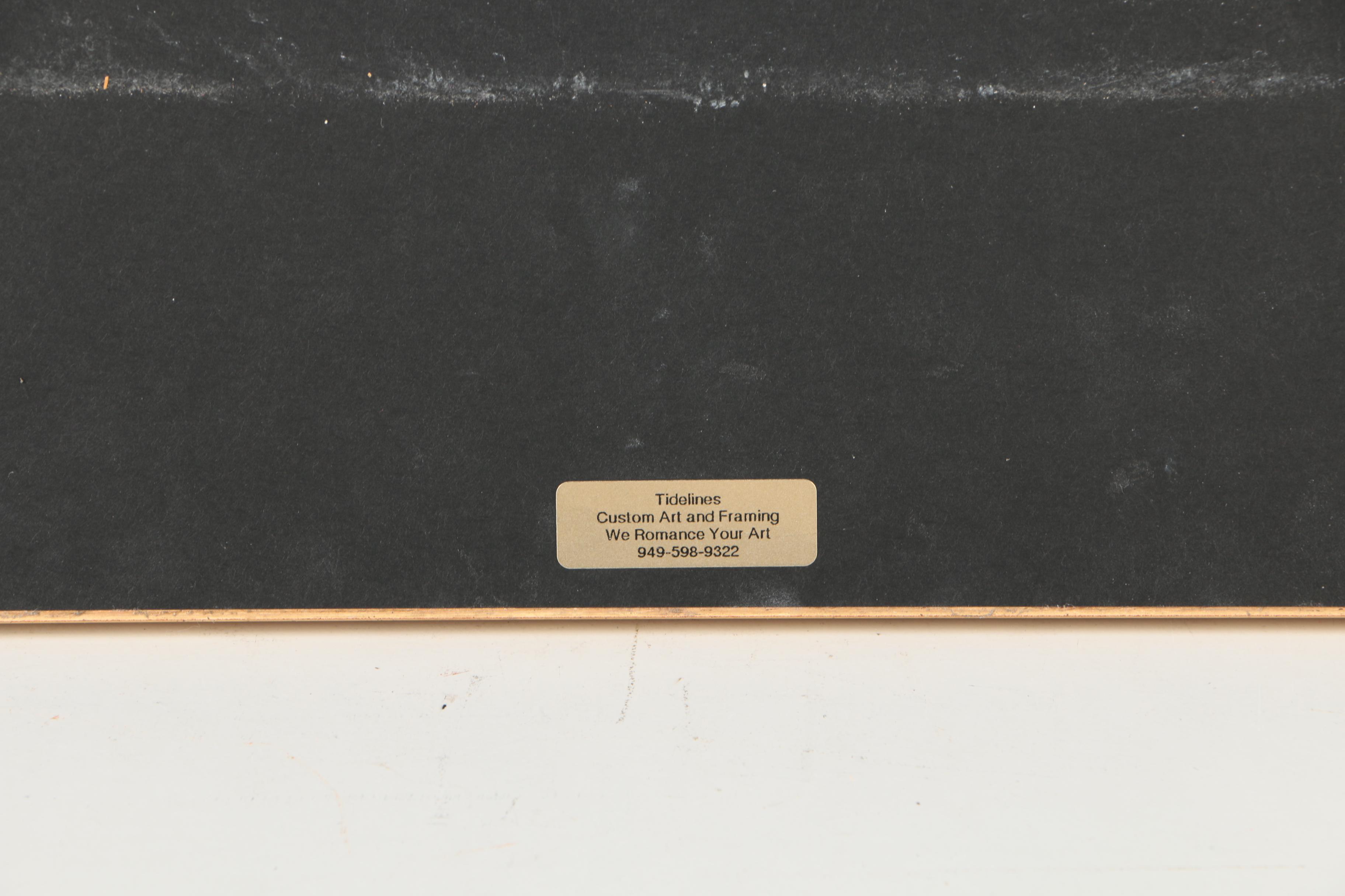 Offset Lithograph After Anatole Krasnyansky's "Prague - Icy Reflections"