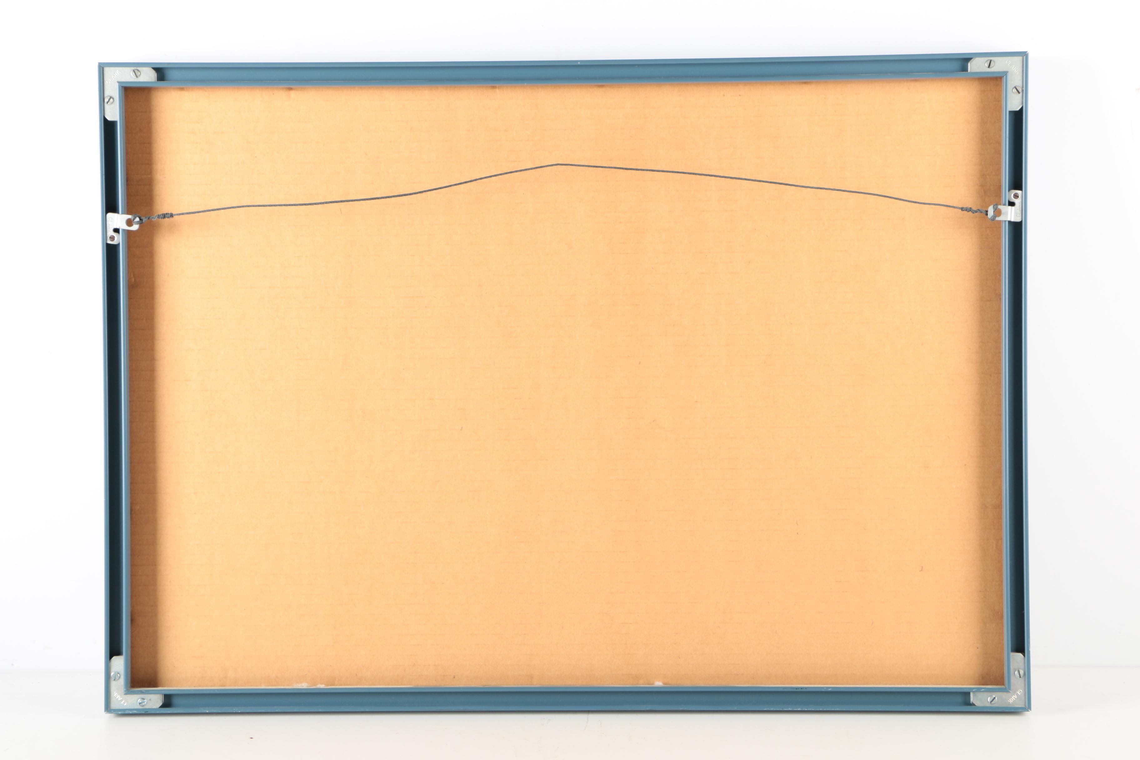 Cuca Romley Offset Lithograph on Paper "Winter Lights"