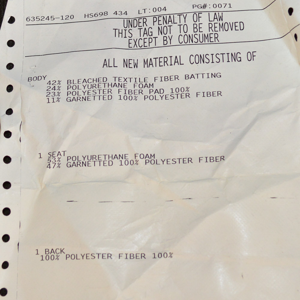 Leather Chair and Ottoman by Thomasville