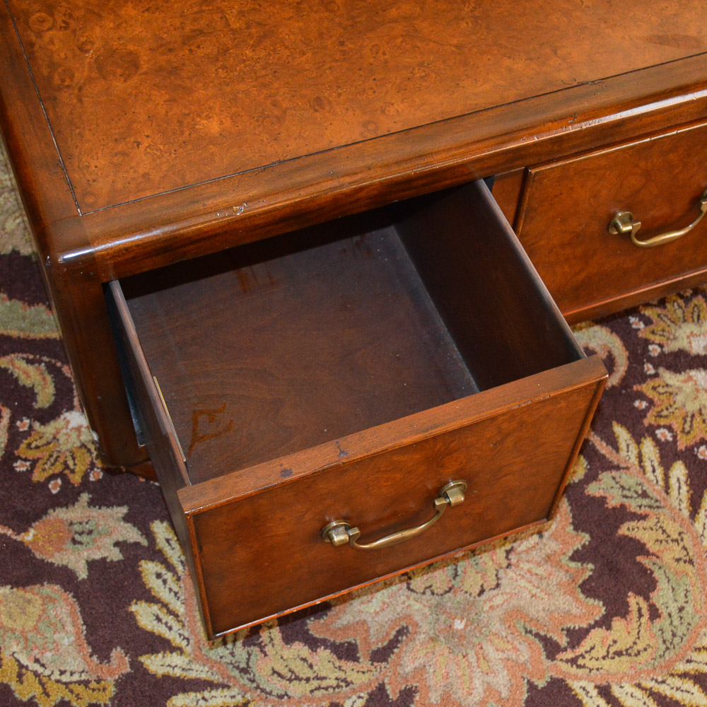 "Ernest Hemingway Collection" Burl Coffee Table by Thomasville