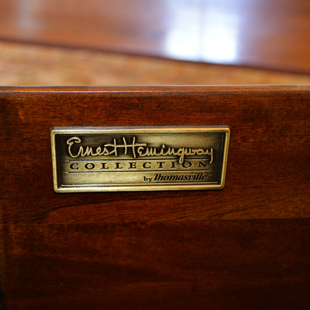 "Ernest Hemingway Collection" Burl Coffee Table by Thomasville