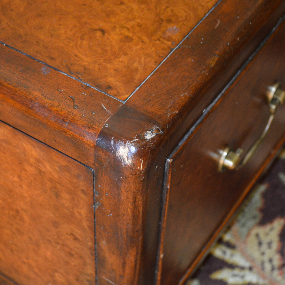 "Ernest Hemingway Collection" Burl Coffee Table by Thomasville