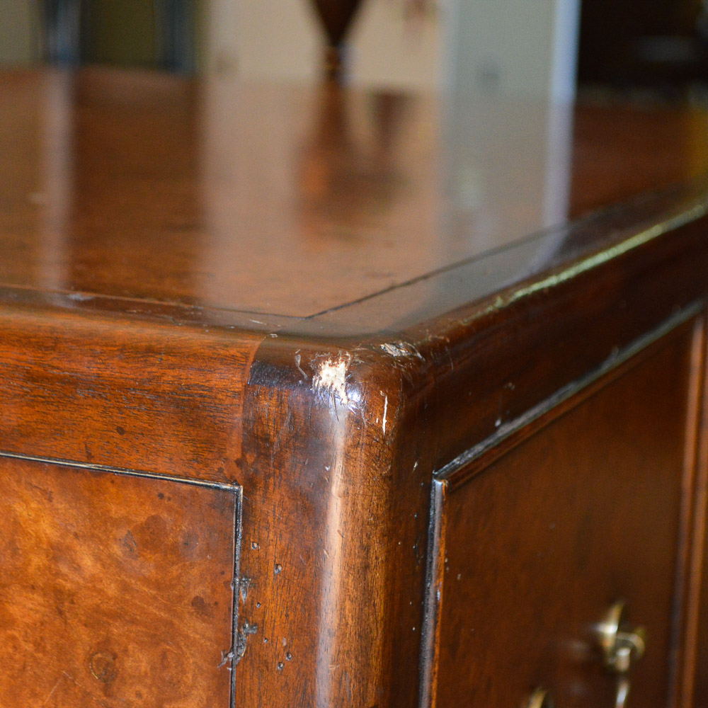 "Ernest Hemingway Collection" Burl Coffee Table by Thomasville