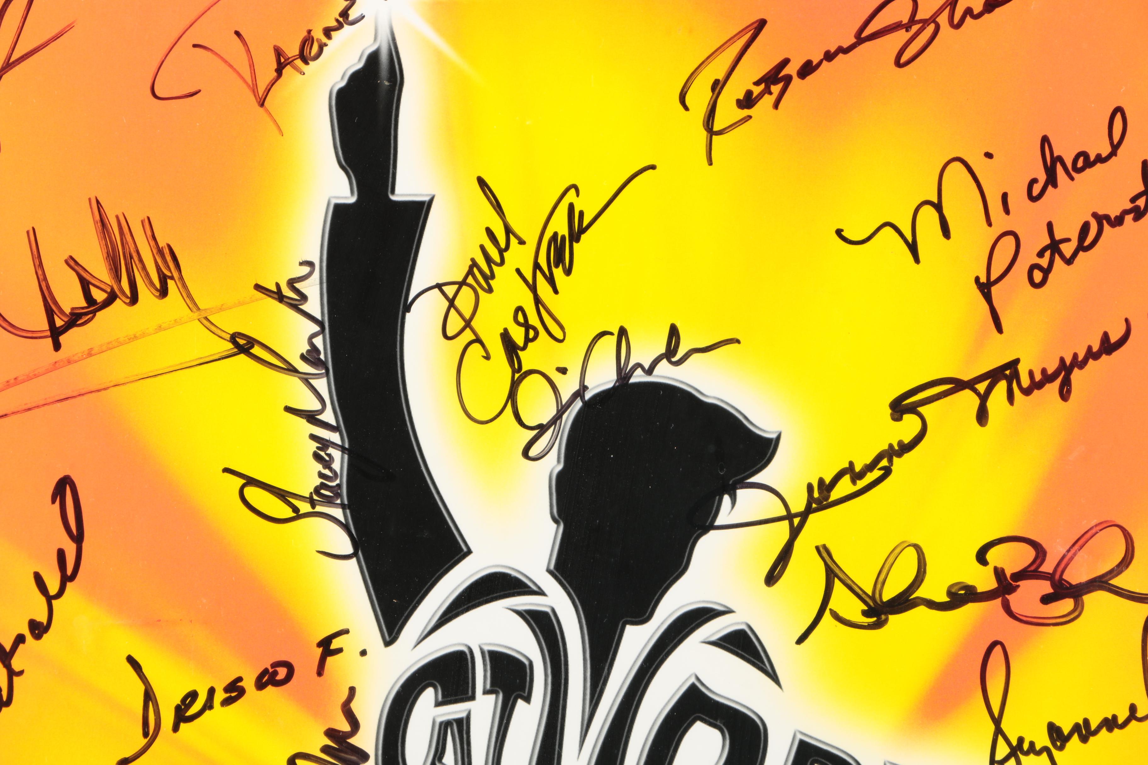 Offset Lithograph "Saturday Night Fever" Signed Broadway Musical Poster