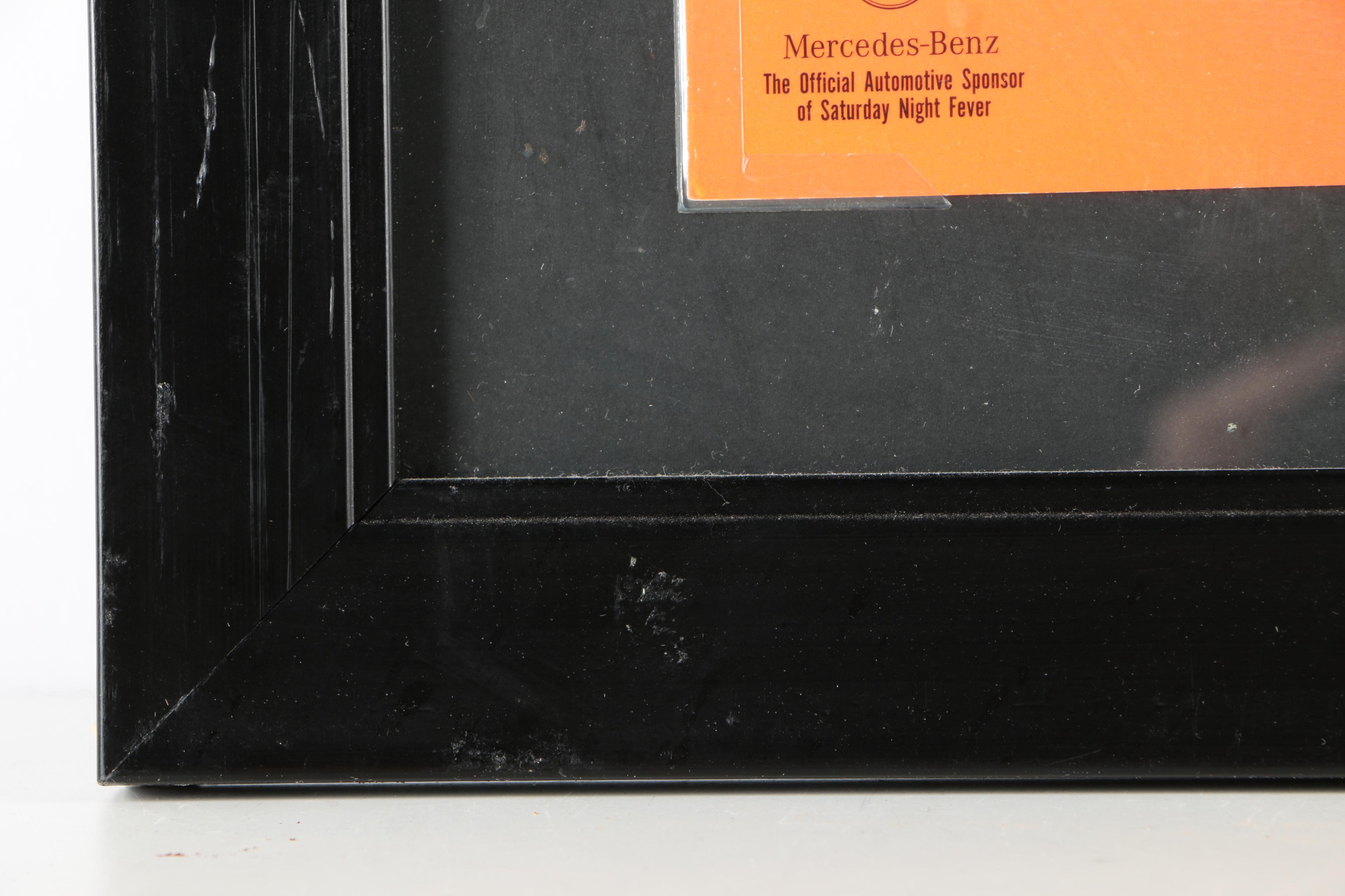 Offset Lithograph "Saturday Night Fever" Signed Broadway Musical Poster