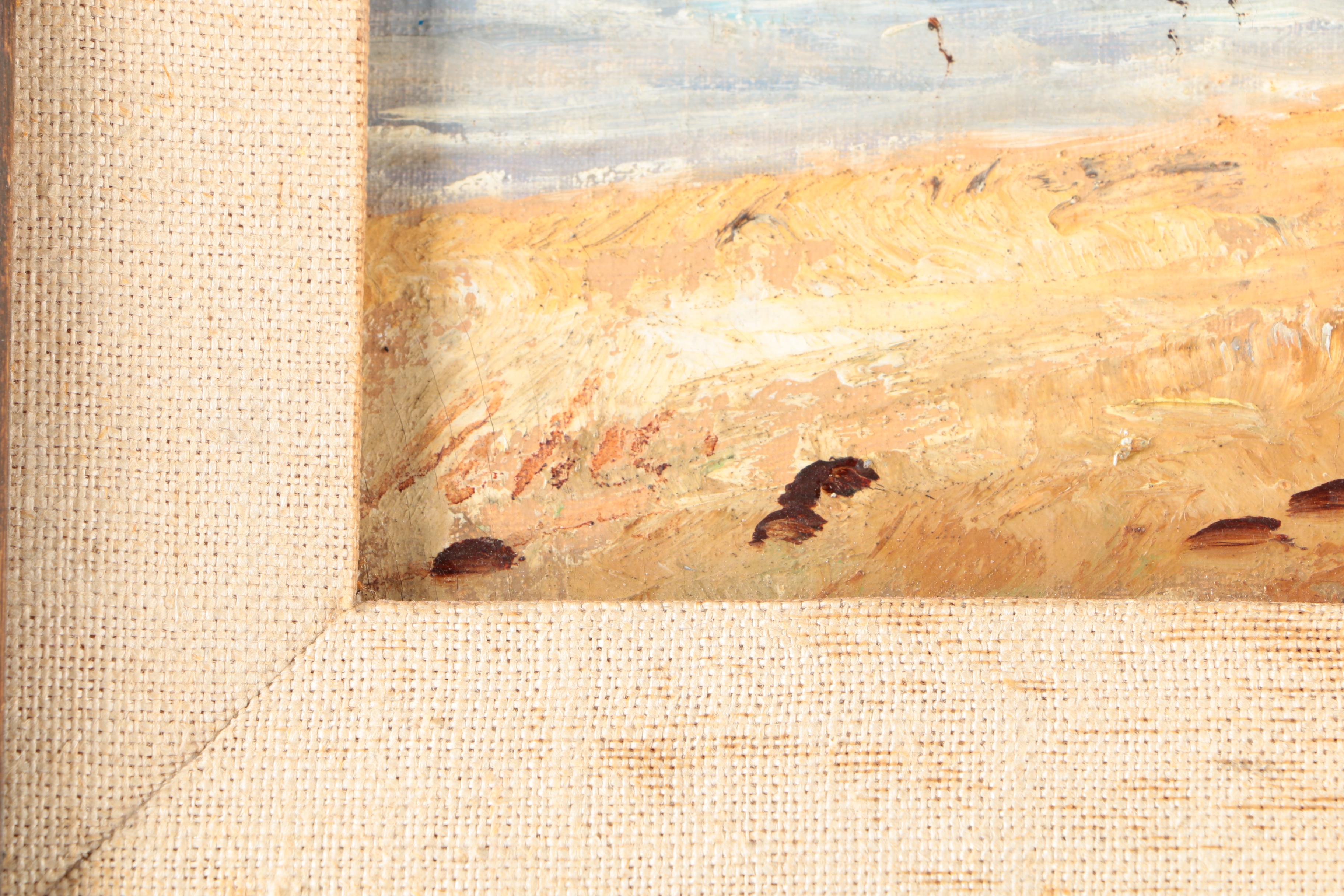 Oil Painting on Canvas of Coastal Scene