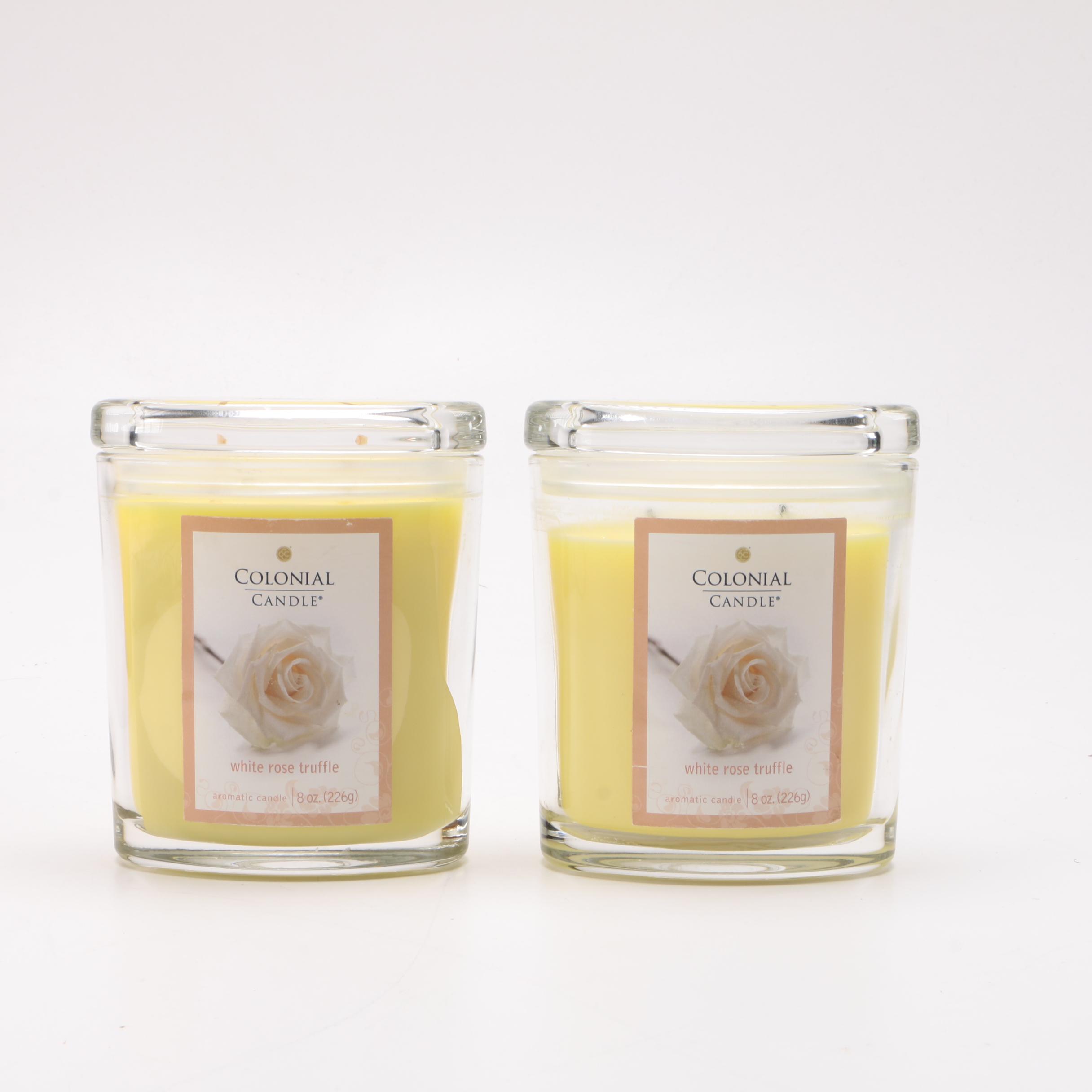 Collection of Colonial and Pottery Barn Scented Candles