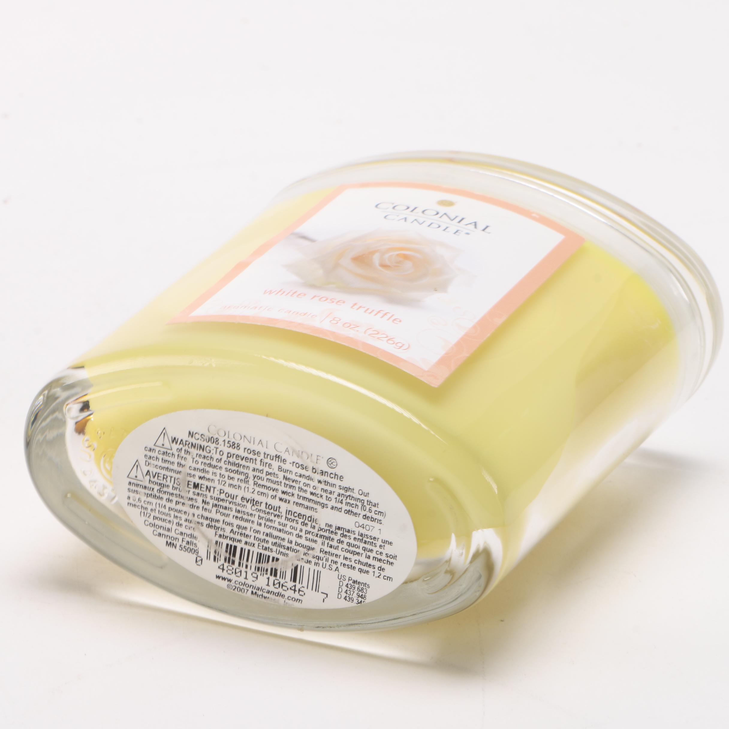 Collection of Colonial and Pottery Barn Scented Candles