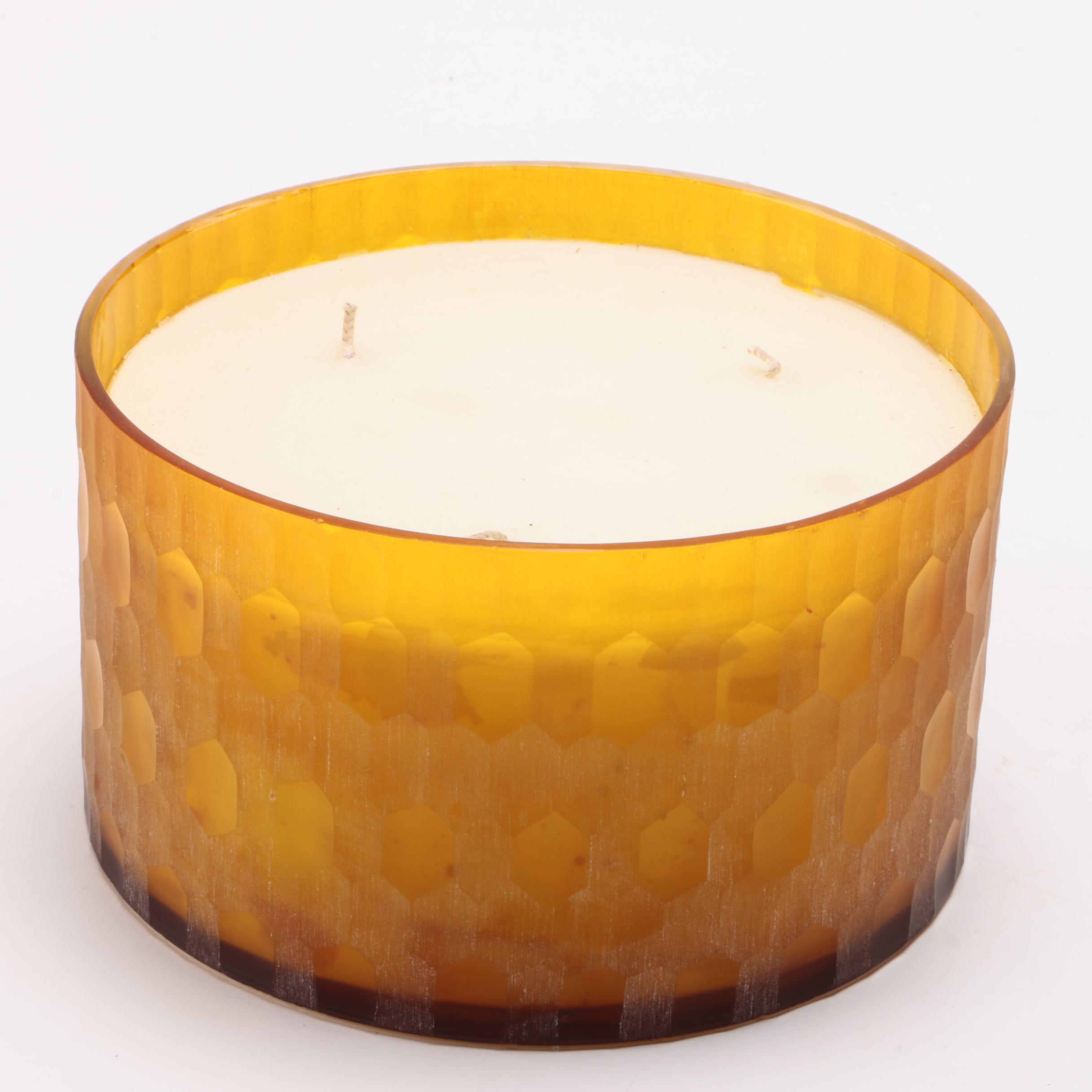 Collection of Colonial and Pottery Barn Scented Candles