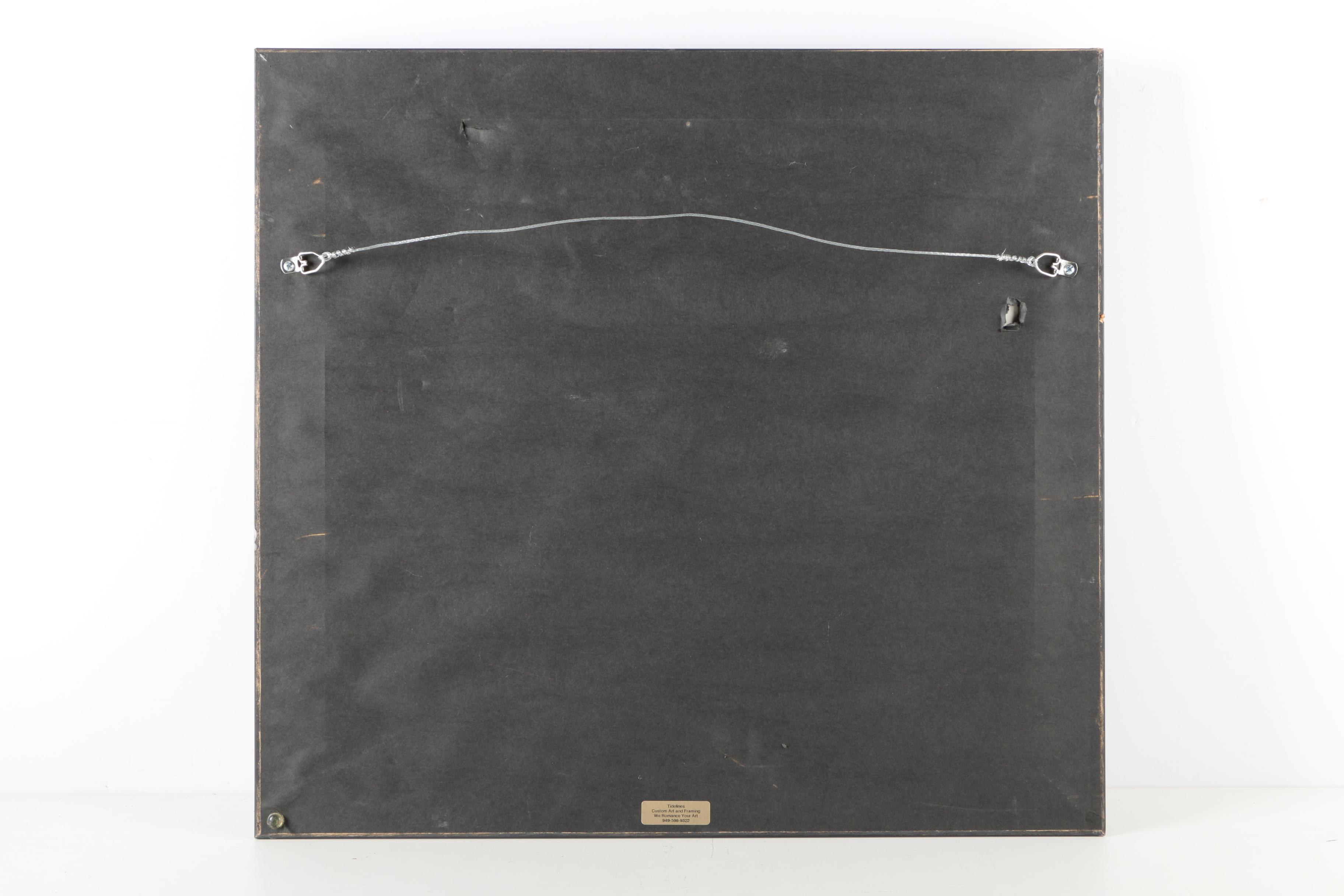 Offset Lithograph on Paper After Anatole Krasnyansky of Townscape