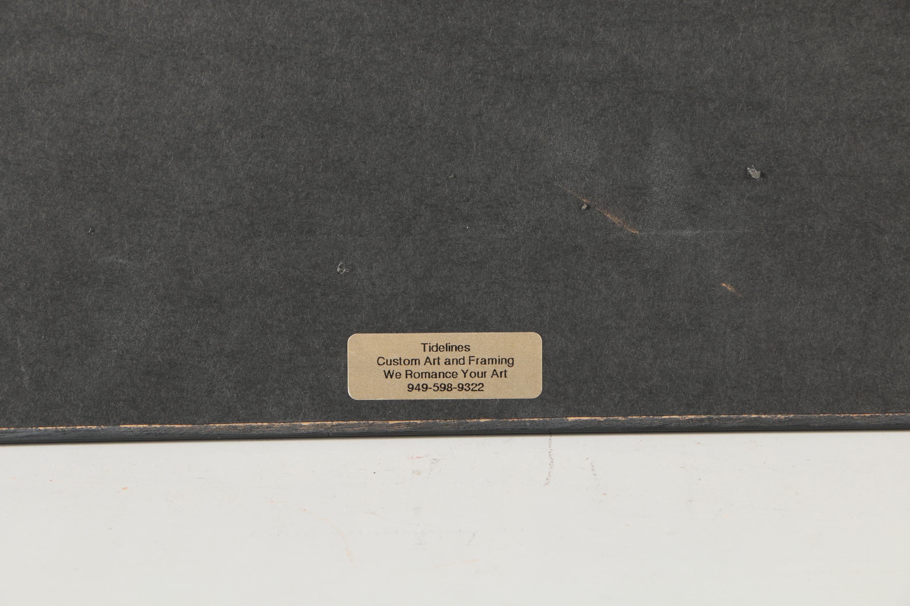 Offset Lithograph on Paper After Anatole Krasnyansky of Townscape