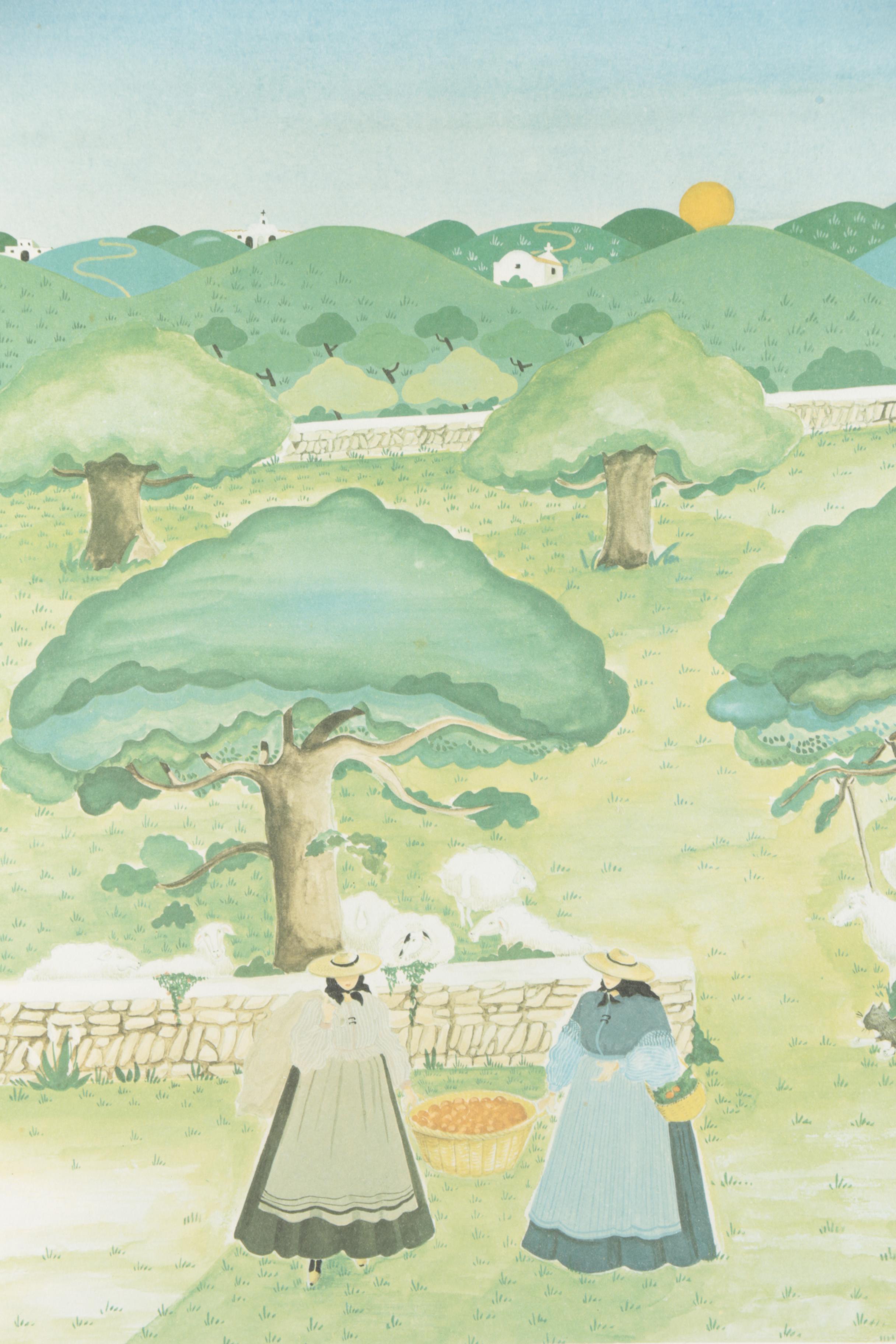 1979 Offset Lithograph on Paper "Ibiza"