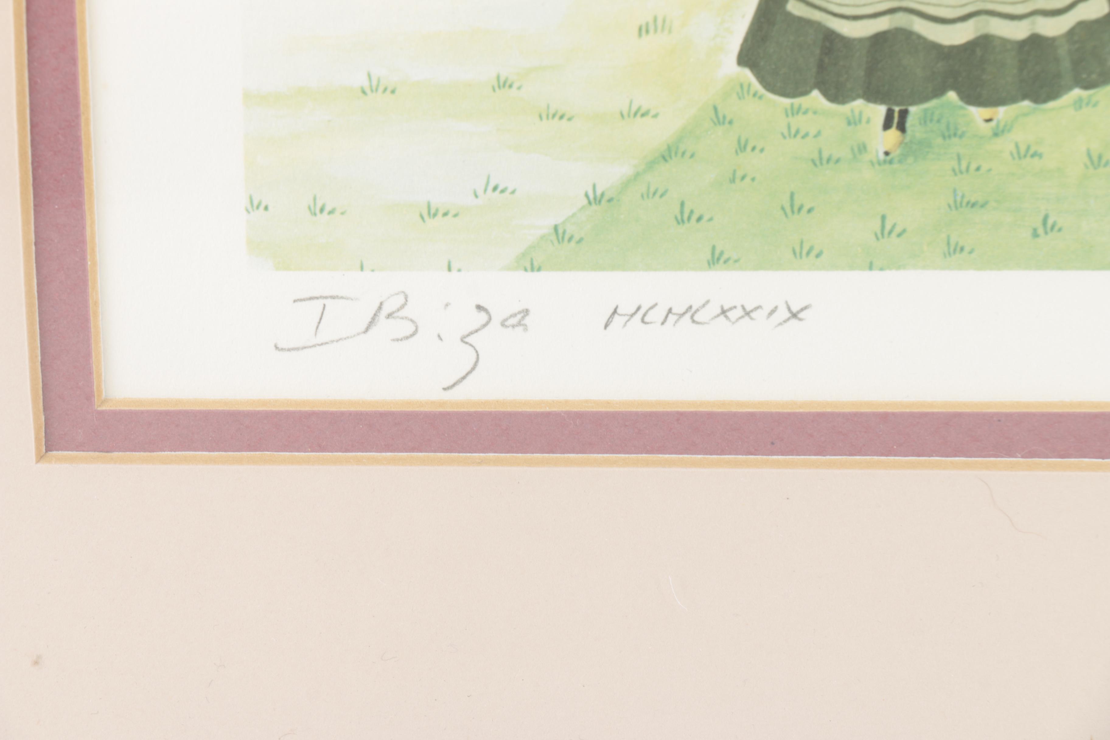 1979 Offset Lithograph on Paper "Ibiza"