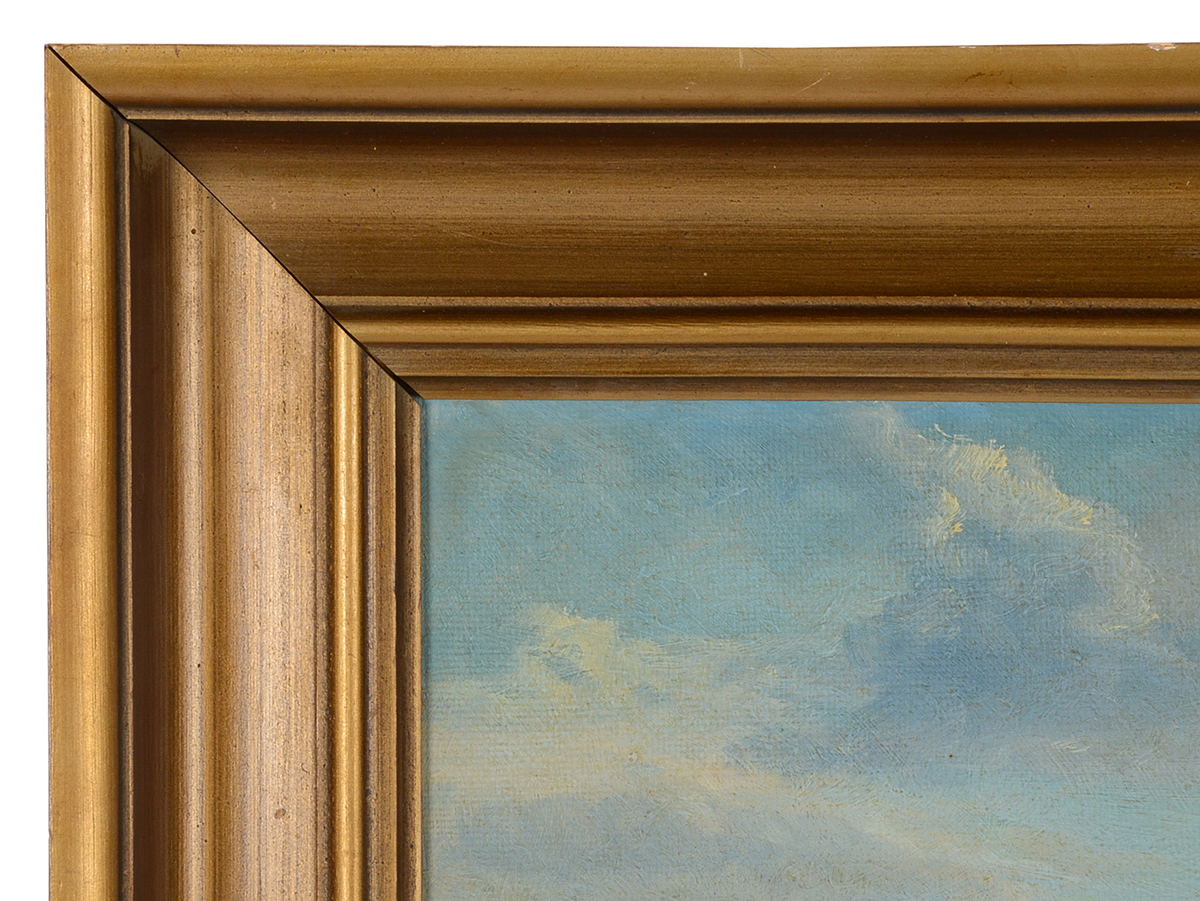 Niels Christiansen Original Pastoral Oil Painting on Canvas