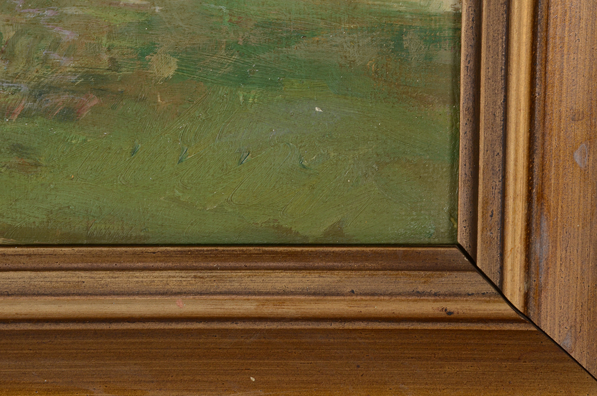 Niels Christiansen Original Pastoral Oil Painting on Canvas