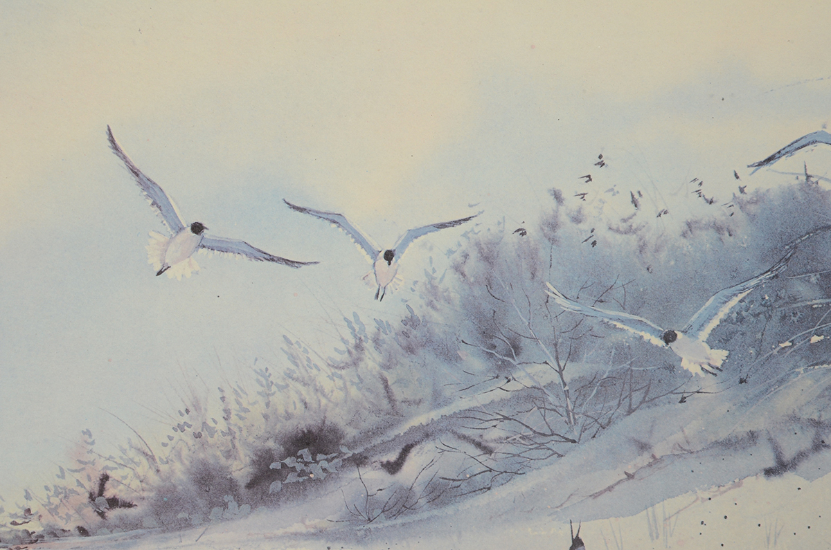 Pearl Slobodian Signed Limited Edition Offset Lithograph "Higby