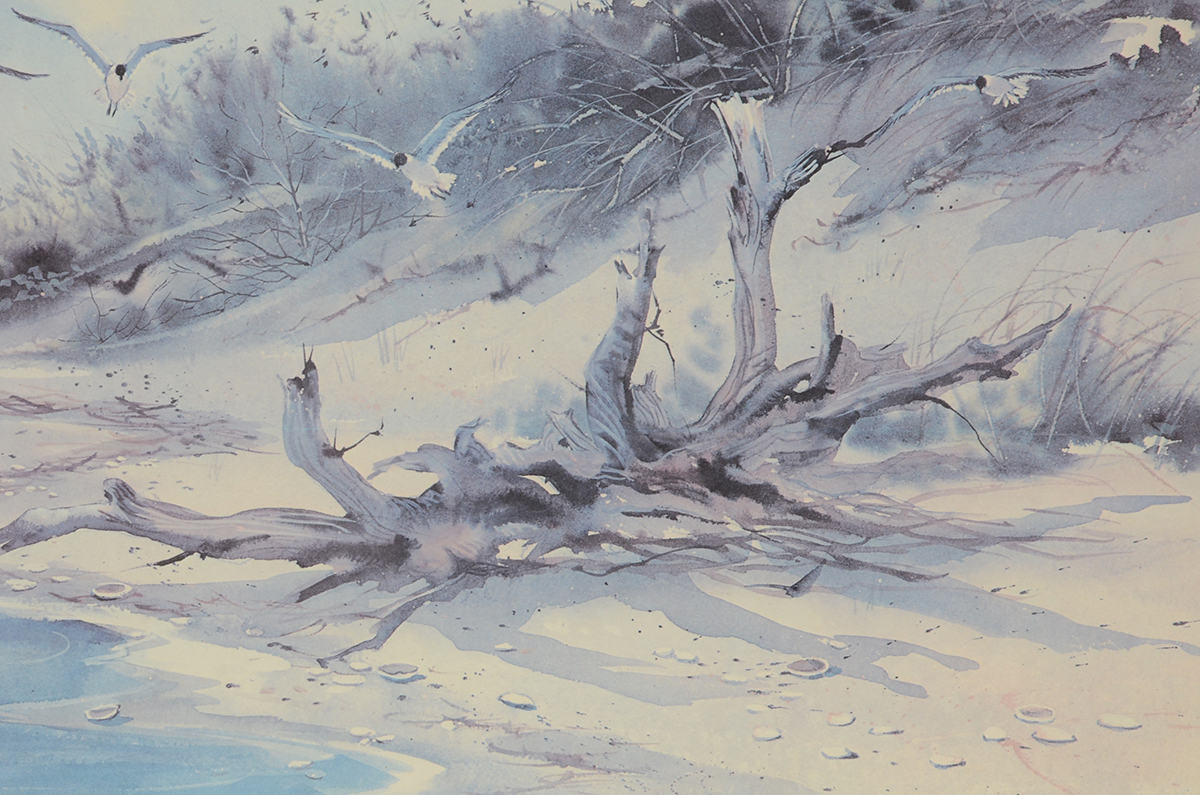 Pearl Slobodian Signed Limited Edition Offset Lithograph "Higby