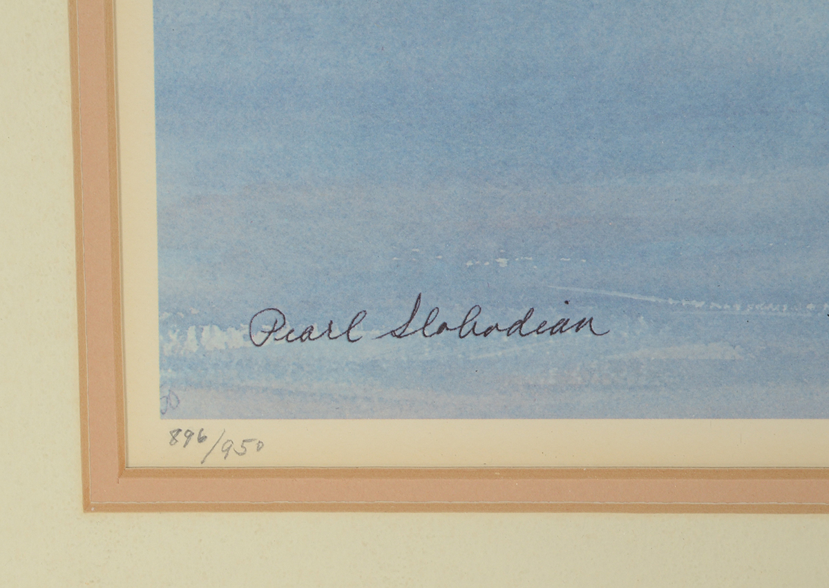 Pearl Slobodian Signed Limited Edition Offset Lithograph "Higby