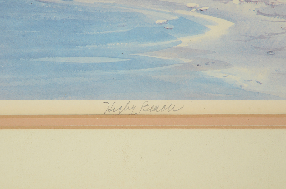 Pearl Slobodian Signed Limited Edition Offset Lithograph "Higby