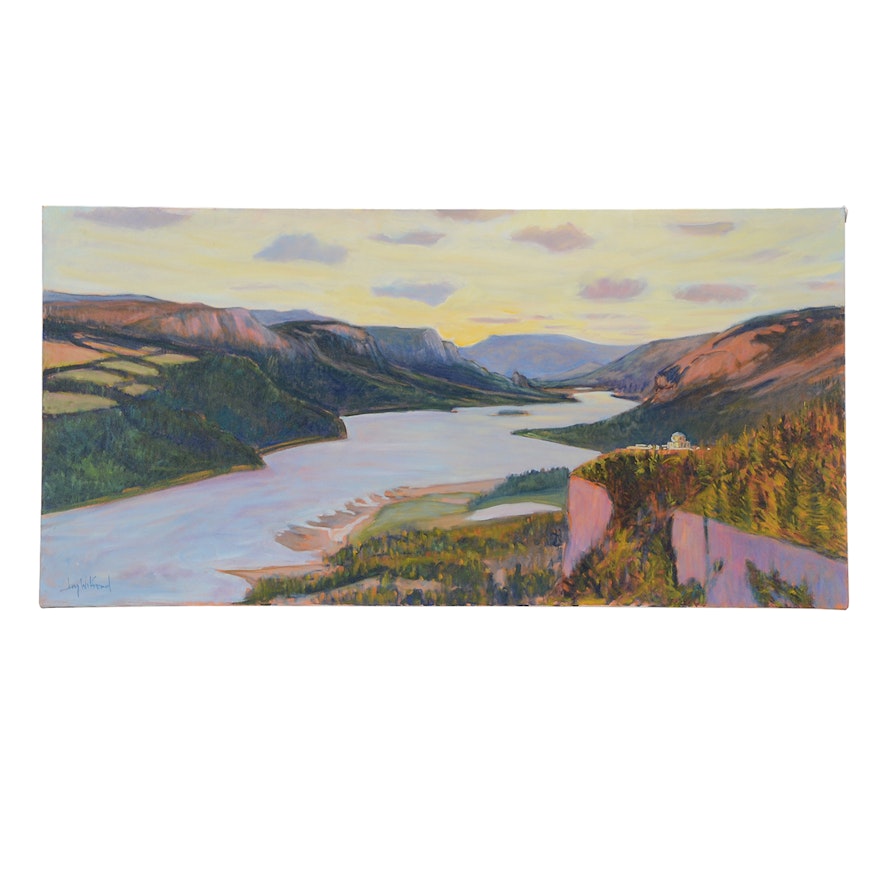 Jay Wilford Original Oil Landscape on Canvas