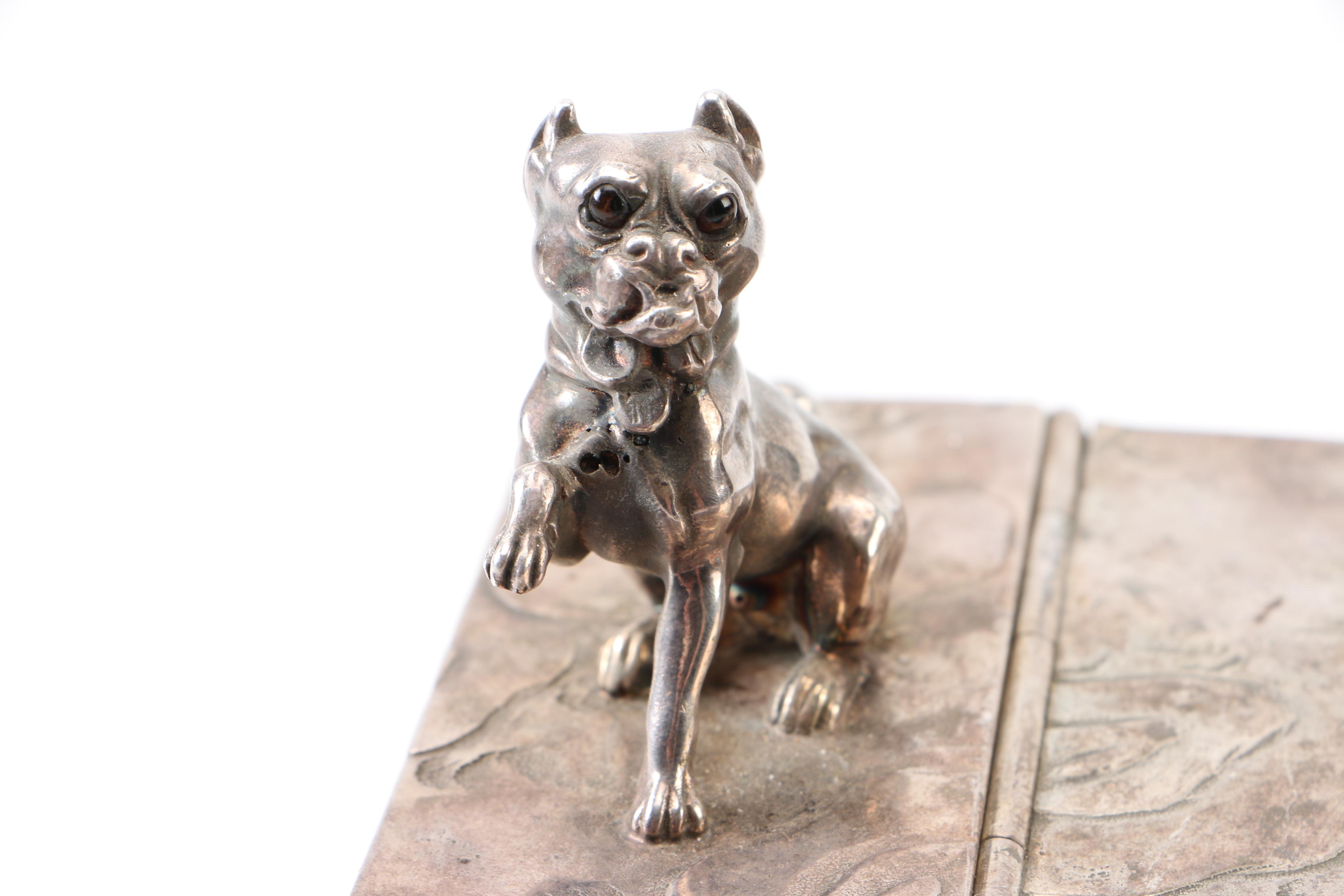 Derby Silver Co. Silver Plate Tobacco Humidor