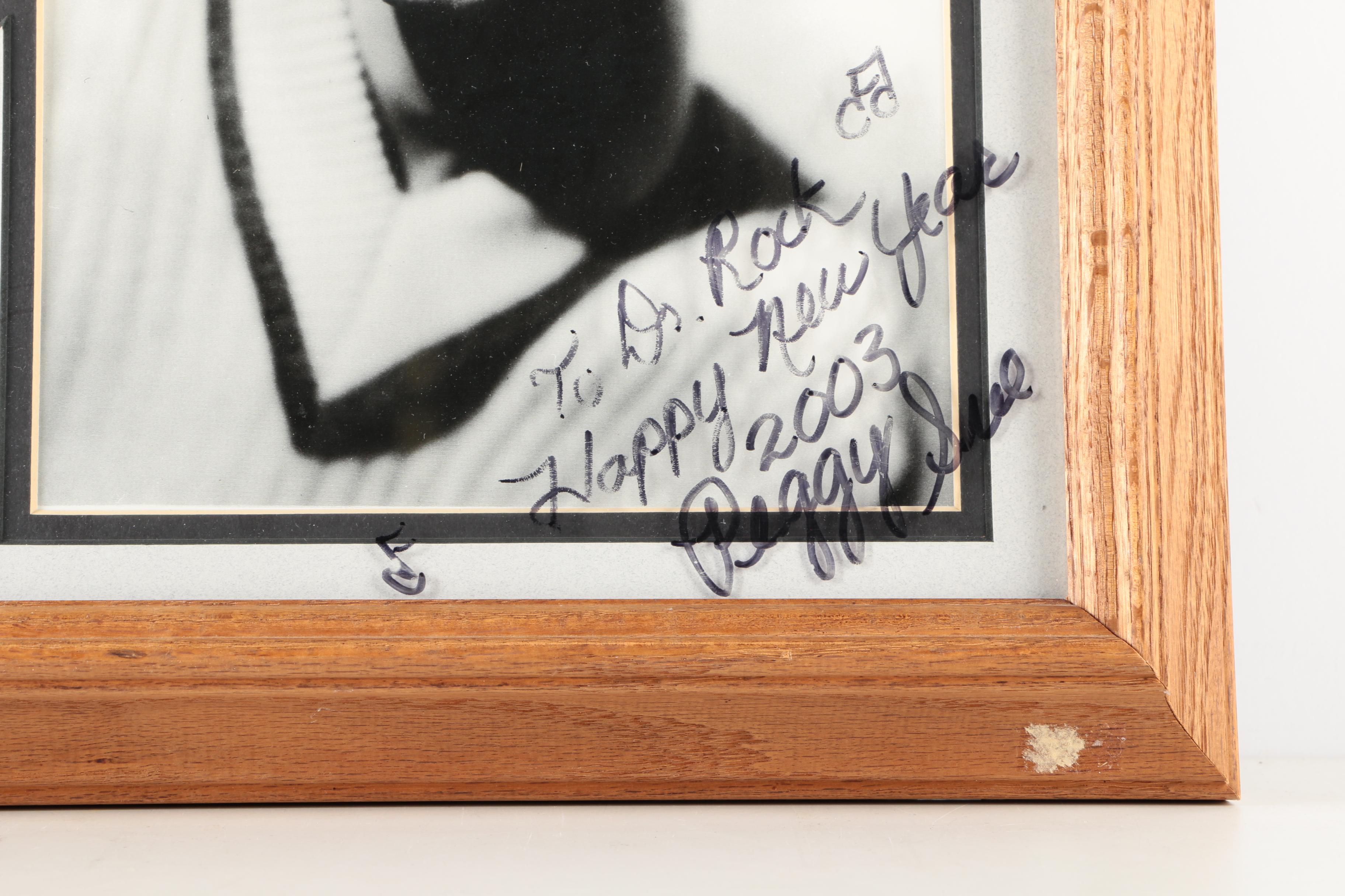 Buddy Holly "Peggy Sue" Gold Plated Framed Record