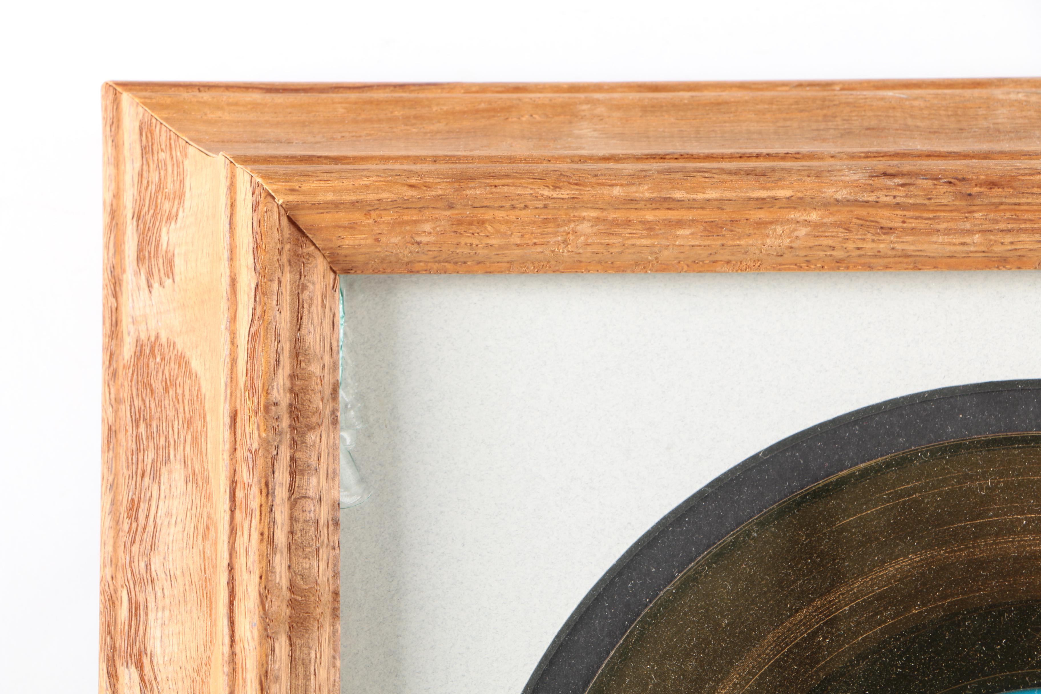 Buddy Holly "Peggy Sue" Gold Plated Framed Record