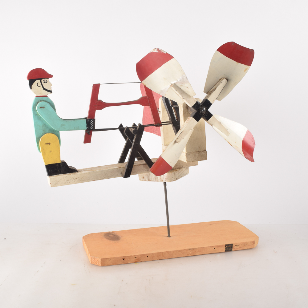 Vintage Lumberjack Whirligig