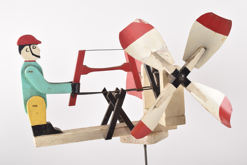 Vintage Lumberjack Whirligig