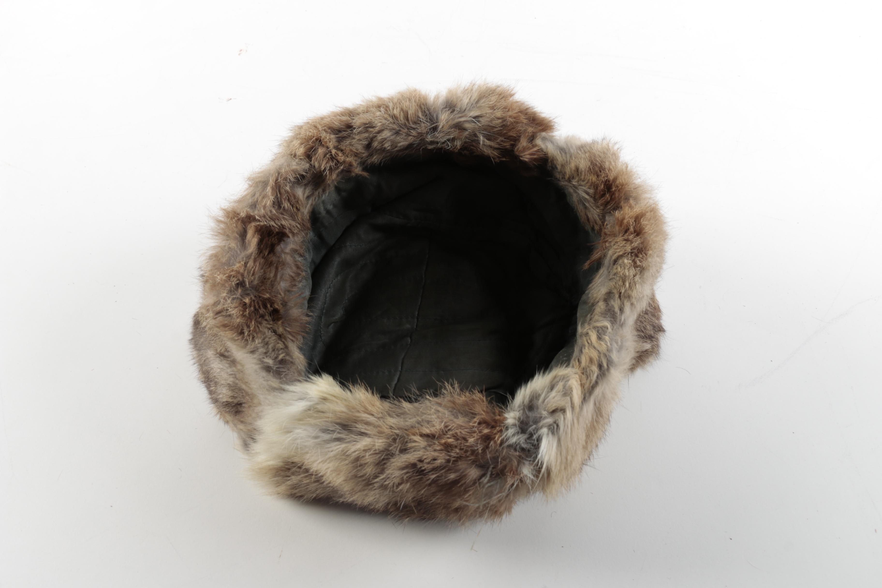 Rabbit Fur Hat