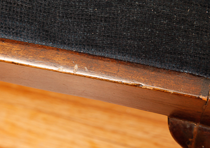 Vintage Chippendale Style Mahogany Side Chair