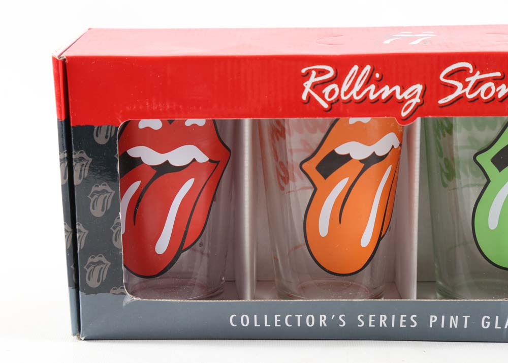 Rolling Stones Pint Glasses