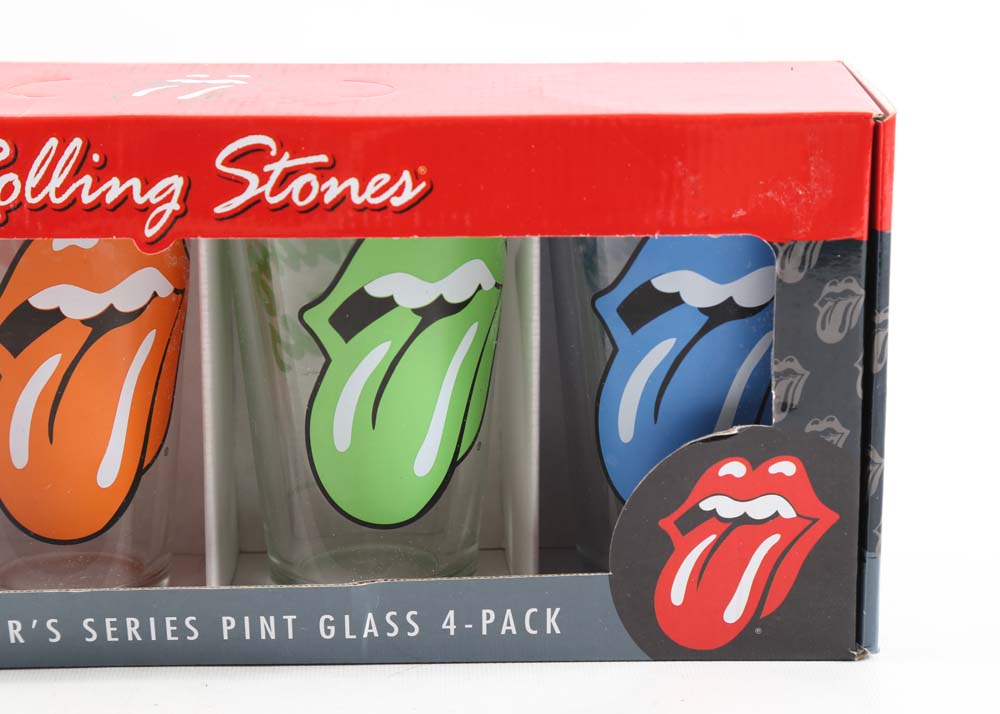 Rolling Stones Pint Glasses
