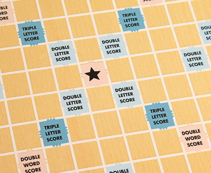 Wooden Inlaid Game Table with Game Pieces