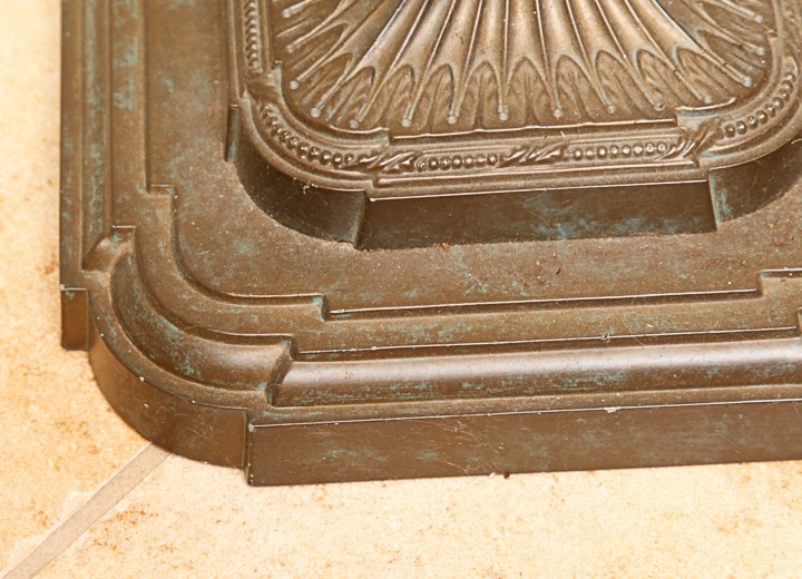 Gold Tone Metal Floor and Table Lamp