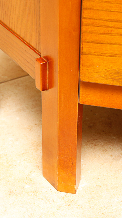 Mission Style Oak Television Stand