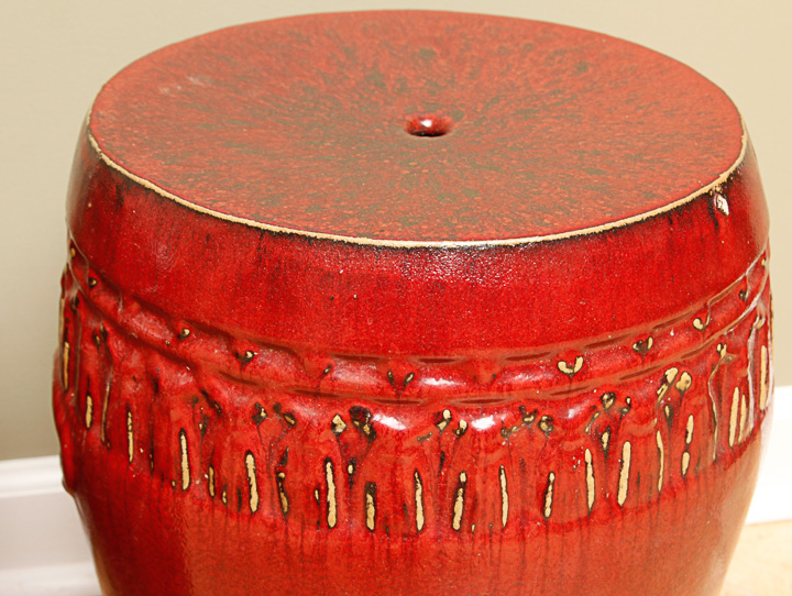 Pair of Ceramic Garden Stools