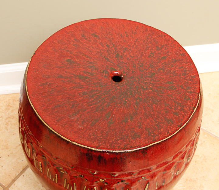 Pair of Ceramic Garden Stools