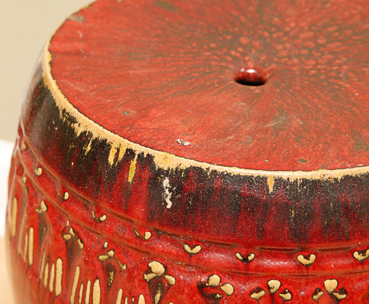 Pair of Ceramic Garden Stools