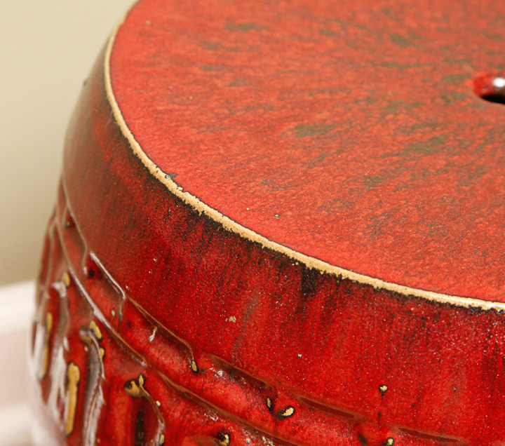 Pair of Ceramic Garden Stools