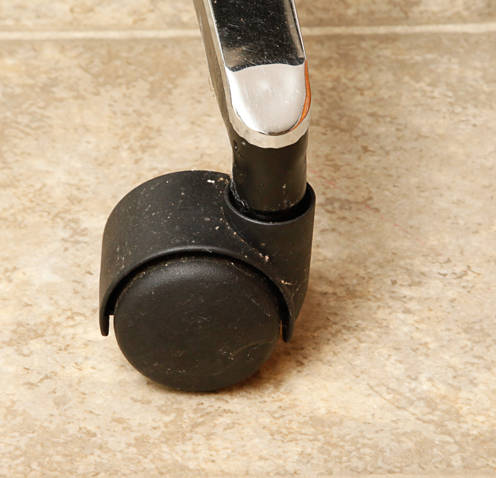 Blue Rolling Office Chair