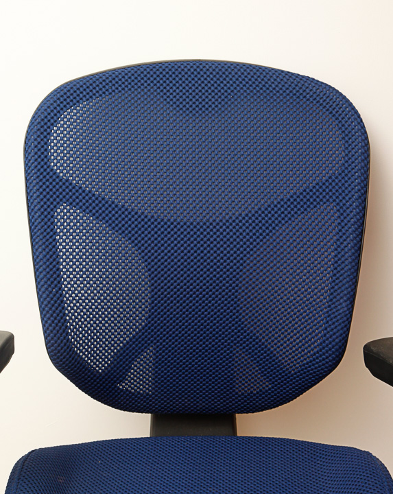 Blue Rolling Office Chair