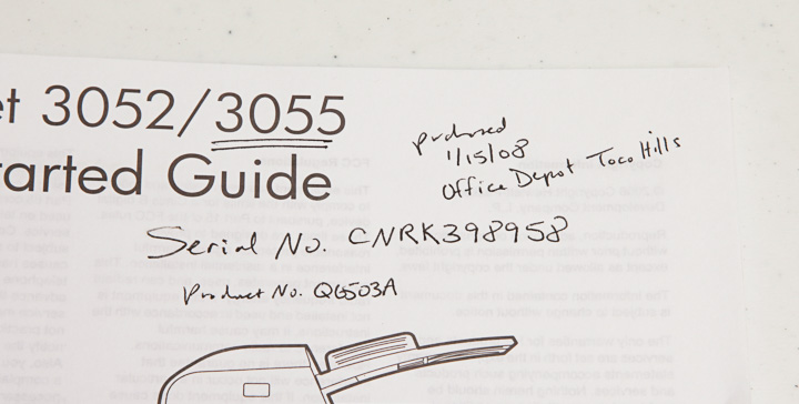 HP Laser Jet 3055 Multi-Function Printer