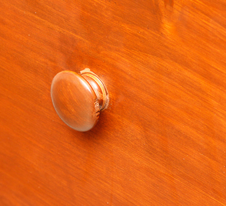 Four-Tier Wooden Filing Cabinet