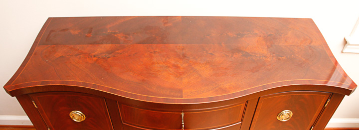 Baker Furniture "Historic Charleston" Mahogany Console Table