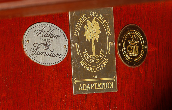 Baker Furniture "Historic Charleston" China Cabinet